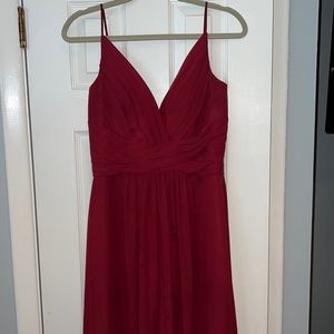 Maroon Beautiful Bridesmaid Dress 😻✨